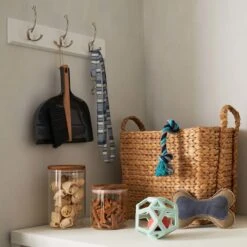 3-Hook Triple Wall Hanger, White 8 3-Hook Triple Wall Hanger, White -Furniture Series Store 3 hook triple wall hanger white 2