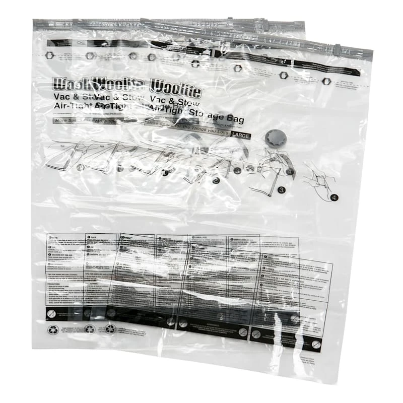 3-Piece Vacuum Storage Bags, Large 3 3-Piece Vacuum Storage Bags, Large