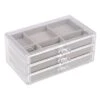 3-Tier Acrylic Drawer Jewelry Organizer -Furniture Series Store 3 tier acrylic drawer jewelry organizer