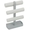 3-Tier Bracelet Bar, Grey -Furniture Series Store 3 tier bracelet bar grey
