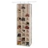30-Section Hanging Shoe Shelves Organizer -Furniture Series Store 30 section hanging shoe shelves organizer