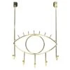 5-Hook Open Eye Wire Over The Door Hanger, French Gold 2 5-Hook Open Eye Wire Over The Door Hanger, French Gold -Furniture Series Store 5 hook open eye wire over the door hanger french gold