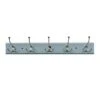 5-Hook Triple Wall Hanger, Grey -Furniture Series Store 5 hook triple wall hanger grey