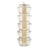 5-Tier Carousel Organizer, Brown -Furniture Series Store 5 tier carousel organizer brown