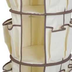 5-Tier Carousel Organizer, Brown -Furniture Series Store 5 tier carousel organizer brown 2