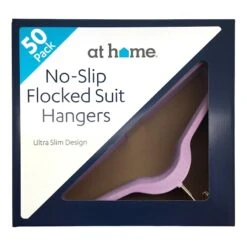 50-Pack Suit Hangers, Lavender -Furniture Series Store 50 pack suit hangers lavender 4
