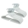 50-Pack Velvet Hanger, White -Furniture Series Store 50 pack velvet hanger white