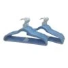 50-Pack Velvet Suit Hangers, Allure Blue -Furniture Series Store 50 pack velvet suit hangers allure blue