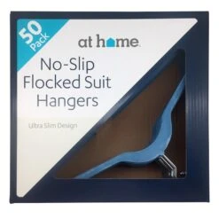50-Pack Velvet Suit Hangers, Allure Blue -Furniture Series Store 50 pack velvet suit hangers allure blue 2