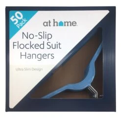 50-Pack Velvet Suit Hangers, Allure Blue -Furniture Series Store 50 pack velvet suit hangers allure blue 5