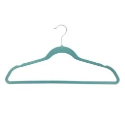 50-Pack Velvet Suit Hangers, Aquifer Blue -Furniture Series Store 50 pack velvet suit hangers aquifer blue 4