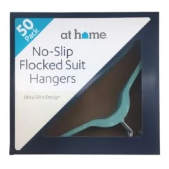 50-Pack Velvet Suit Hangers, Aquifer Blue -Furniture Series Store 50 pack velvet suit hangers aquifer blue 6
