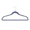 50-Pack Velvet Suit Hangers, Dark Blue -Furniture Series Store 50 pack velvet suit hangers dark blue
