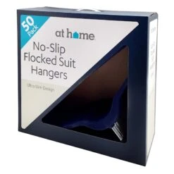 50-Pack Velvet Suit Hangers, Navy Blue -Furniture Series Store 50 pack velvet suit hangers navy blue 8