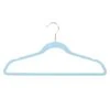50-Pack Velvet Suit Hangers, Pastel Blue 1 50-Pack Velvet Suit Hangers, Pastel Blue -Furniture Series Store 50 pack velvet suit hangers pastel blue