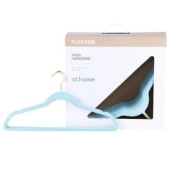 50-Pack Velvet Suit Hangers, Pastel Blue -Furniture Series Store 50 pack velvet suit hangers pastel blue 3