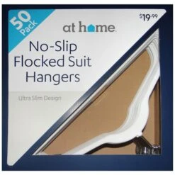 50-Pack Velvet Suit Hangers, Pearl White 7 50-Pack Velvet Suit Hangers, Pearl White -Furniture Series Store 50 pack velvet suit hangers pearl white 2