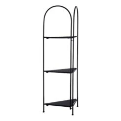 Furniture Series Store -Furniture Series Store alice folding corner shelf black 1
