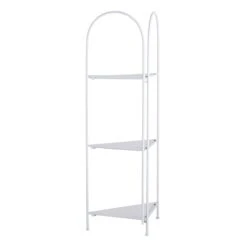 Furniture Series Store -Furniture Series Store alice folding corner shelf white 1