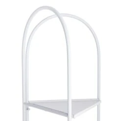 Alice Folding Corner Shelf, White 11 Alice Folding Corner Shelf, White -Furniture Series Store alice folding corner shelf white 4