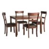 Anderson 5-Piece Dining Set, Walnut 2 Anderson 5-Piece Dining Set, Walnut -Furniture Series Store anderson 5 piece dining set walnut