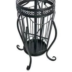 Black Metal Coat Rack -Furniture Series Store black metal coat rack 2