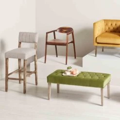 Blake Brown Dining Chair -Furniture Series Store blake brown dining chair 2