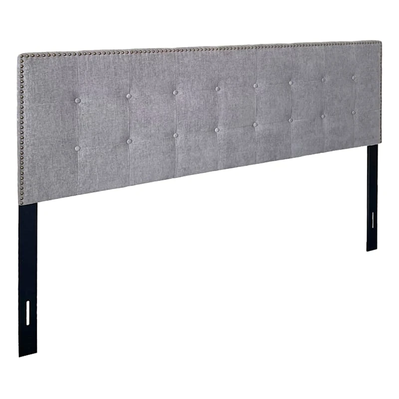 Brian Cement Grey Headboard, King 4 Brian Cement Grey Headboard, King - Image 2