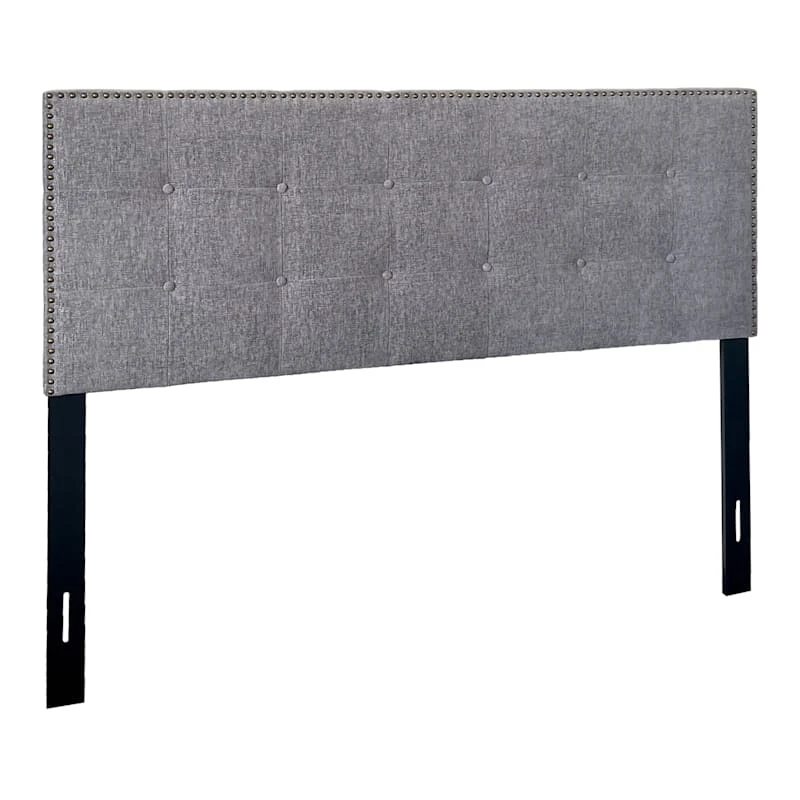 Brian Cement Grey Headboard, Queen 4 Brian Cement Grey Headboard, Queen - Image 2