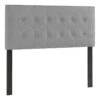 Brian Grey Tufted Headboard, Queen -Furniture Series Store brian grey tufted headboard queen