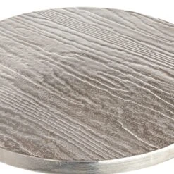 Calvin Silver Metal Accent Table, 22" -Furniture Series Store calvin silver metal accent table 22 2