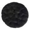 Classic Plush Papasan Cushion, Black -Furniture Series Store classic plush papasan cushion black