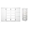 Clear Folding Jewelry Screen 1 Clear Folding Jewelry Screen -Furniture Series Store clear folding jewelry screen