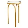 Colton Mirrored-Top Accent Table, Gold 1 Colton Mirrored-Top Accent Table, Gold -Furniture Series Store colton mirrored top accent table gold