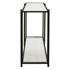 Crosby St Cooper Metal Console Table, Black 10 Crosby St Cooper Metal Console Table, Black -Furniture Series Store crosby st cooper metal console table black 2