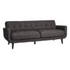 Crosby St Hadley Tufted Back Sofa, Charcoal Grey