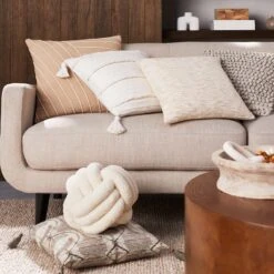 Crosby St Hadley Tufted Back Sofa, Taupe -Furniture Series Store crosby st hadley tufted back sofa taupe 5