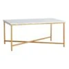 Crosby St Isabella Gold Coffee Table With Marble Top -Furniture Series Store crosby st isabella gold coffee table with marble top