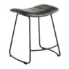 Crosby St Jude Black Backless Counter Stool, 24" -Furniture Series Store crosby st jude black backless counter stool 24
