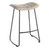 Crosby St Jude Grey Backless Barstool, 30" -Furniture Series Store crosby st jude grey backless barstool 30