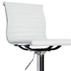 Crosby St Maxwell Adjustable Faux Leather Barstool, White -Furniture Series Store crosby st maxwell adjustable faux leather barstool white 4