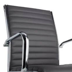 Crosby St Maxwell Adjustable Faux Leather Office Chair, Grey -Furniture Series Store crosby st maxwell adjustable faux leather office chair grey 2