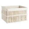 Crosby St Rectangle Poly Rope Storage Basket, Medium