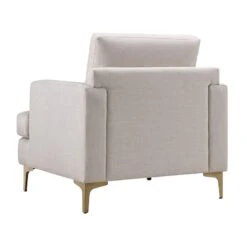 Crosby St Tribeca Ivory Accent Chair -Furniture Series Store crosby st tribeca ivory accent chair 2