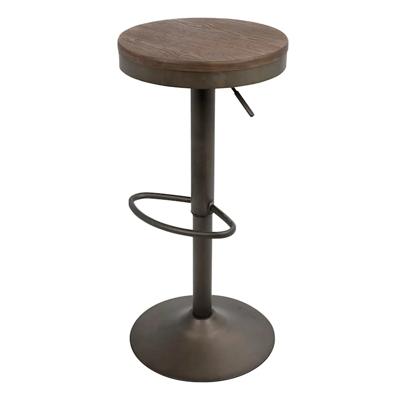 Dakota 3-Piece Antique Bronze Dining Table Set 5 Dakota 3-Piece Antique Bronze Dining Table Set - Image 3