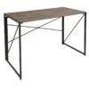 Dakota Black & Brown Industrial Modern Office Desk 1 Dakota Black & Brown Industrial Modern Office Desk -Furniture Series Store dakota black brown industrial modern office desk