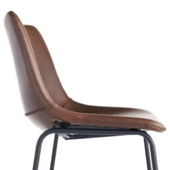 Drake Modern Faux Leather Industrial Counter Stool, Espresso 11 Drake Modern Faux Leather Industrial Counter Stool, Espresso -Furniture Series Store drake modern faux leather industrial counter stool espresso 3