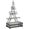 Eiffel Tower Matte Black Wire Decorative Jewelry Stand -Furniture Series Store eiffel tower matte black wire decorative jewelry stand