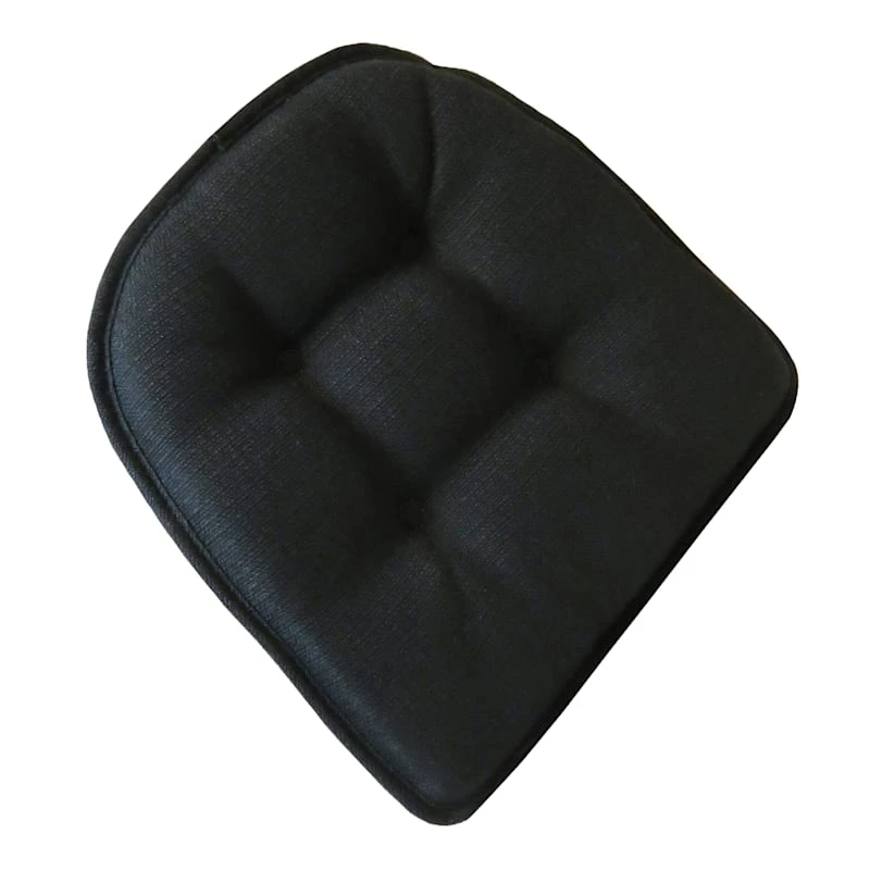 Embrace Black Non-Skid Gripper Chair Pad 3 Embrace Black Non-Skid Gripper Chair Pad