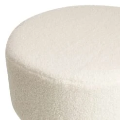 Emmy Ottoman, Sherpa Cream -Furniture Series Store emmy ottoman sherpa cream 2